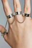 Misha Linked Chain Ring