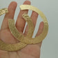Civita-African Inspired Hoop Earrings