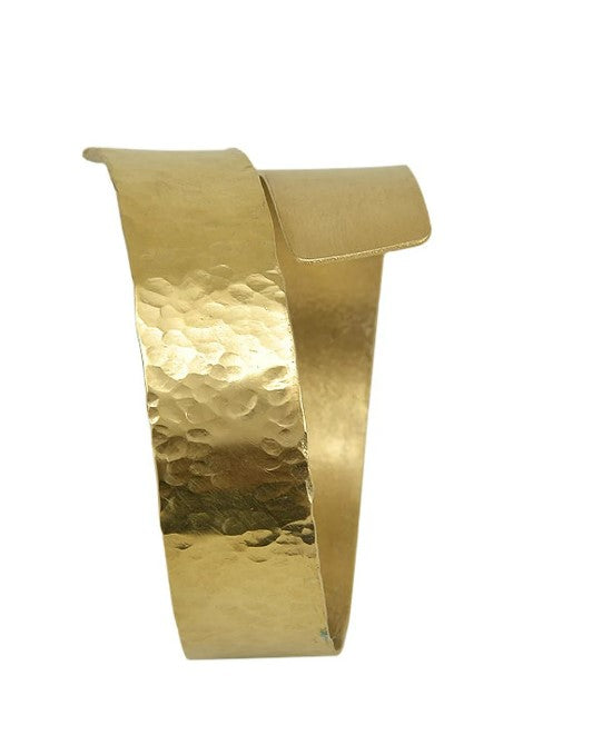 Bitonto-Hammered Luxe Cuff Bracelet