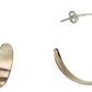 Modena-  Large Organic Hoop Earrings