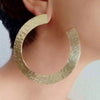 Civita-African Inspired Hoop Earrings