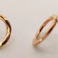 Erco-Organic hammered circle small studs