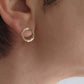 Erco-Organic hammered circle small studs