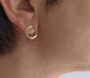 Erco-Organic hammered circle small studs