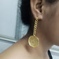 Greek Coin Earrings